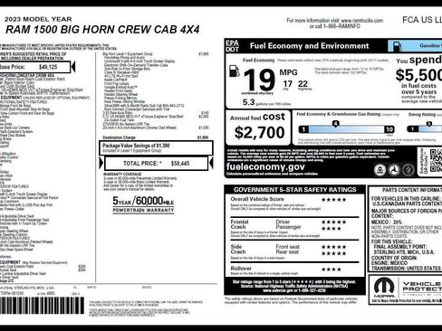 Used 2023 RAM 1500 Big Horn image 4