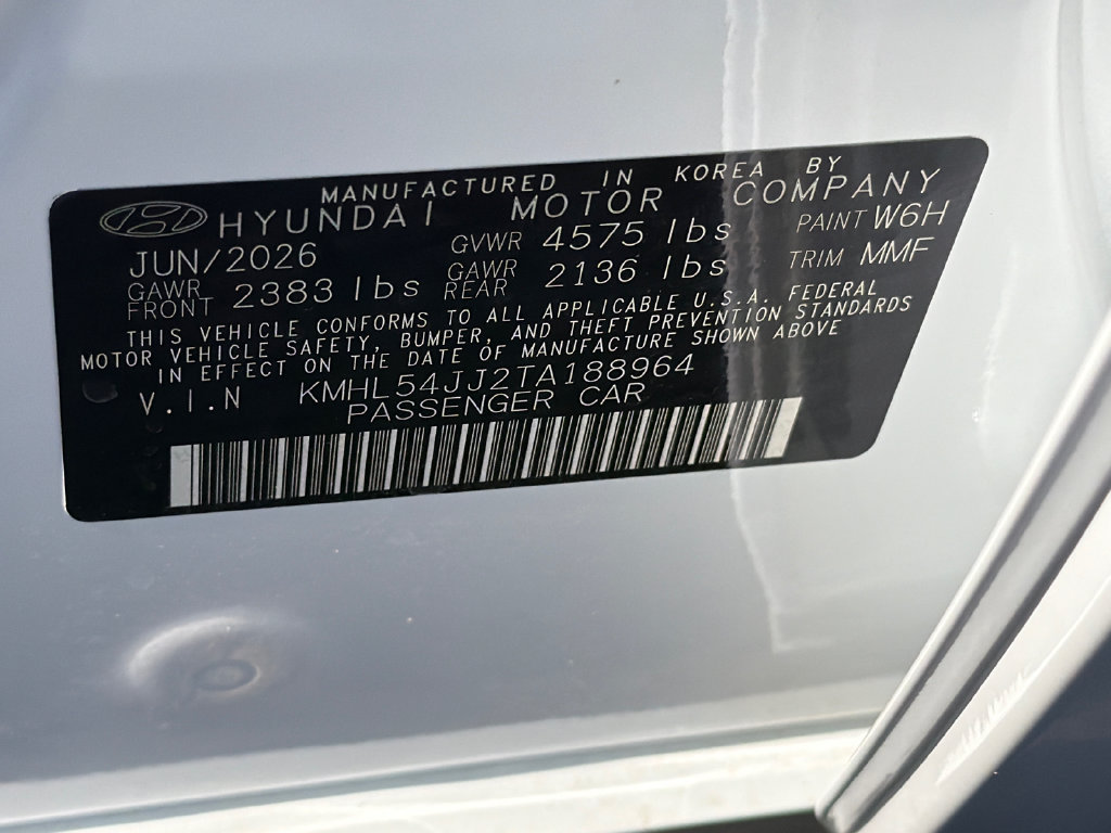 New 2026 Hyundai Sonata Limited FWD image 35