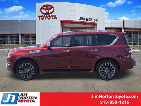 Used 2023 Nissan Armada Platinum w/ Captain's Chairs Package AWD/4WD image 5
