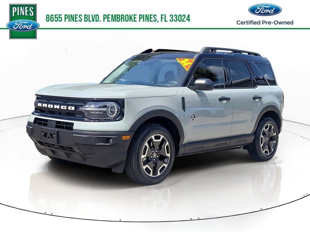 Certified 2024 Ford Bronco Sport Outer Banks w/ Tech Package AWD/4WD 360° Tour