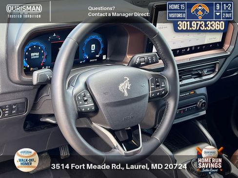 Used 2025 Ford Bronco Sport Outer Banks w/ Outer Banks Tech Package+ AWD/4WD image 9