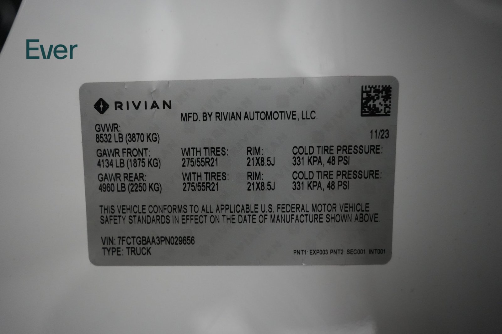 Used 2023 Rivian R1T Adventure Dual AWD/4WD image 30