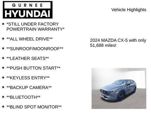 Used 2024 MAZDA CX-5 Carbon Edition AWD/4WD image 7