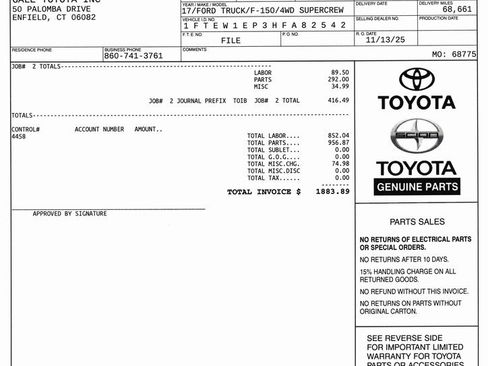 Used 2017 Ford F150 XLT w/ Equipment Group 301A Mid image 9