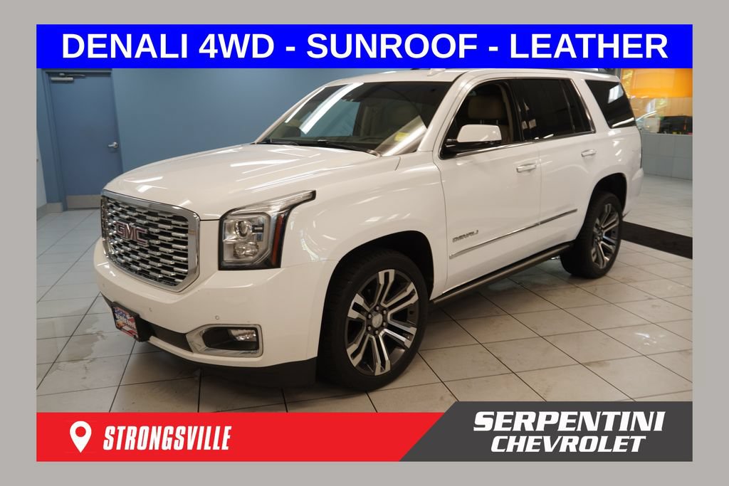 Certified 2018 GMC Yukon Denali w/ Open Road Package AWD/4WD image 1