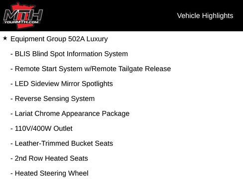 Used 2019 Ford F150 Lariat w/ Equipment Group 502A Luxury AWD/4WD image 5