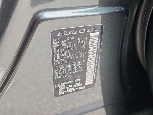 New 2026 Nissan Armada SL w/ Captain's Chari Seat Package image 10