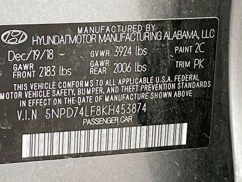 Used 2019 Hyundai Elantra SE FWD image 29