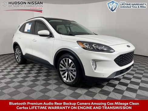 Used 2021 Ford Escape Titanium w/ Class II Trailer Tow Package image 1