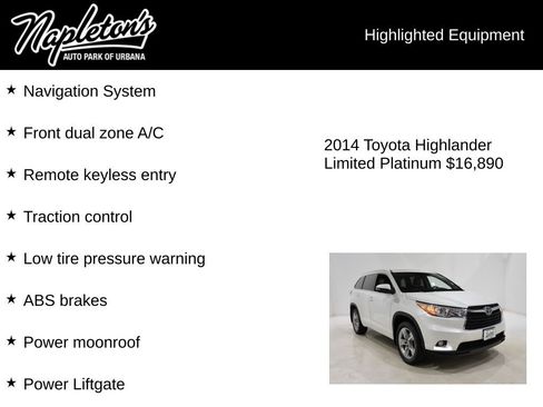 Used 2014 Toyota Highlander Limited Platinum image 15