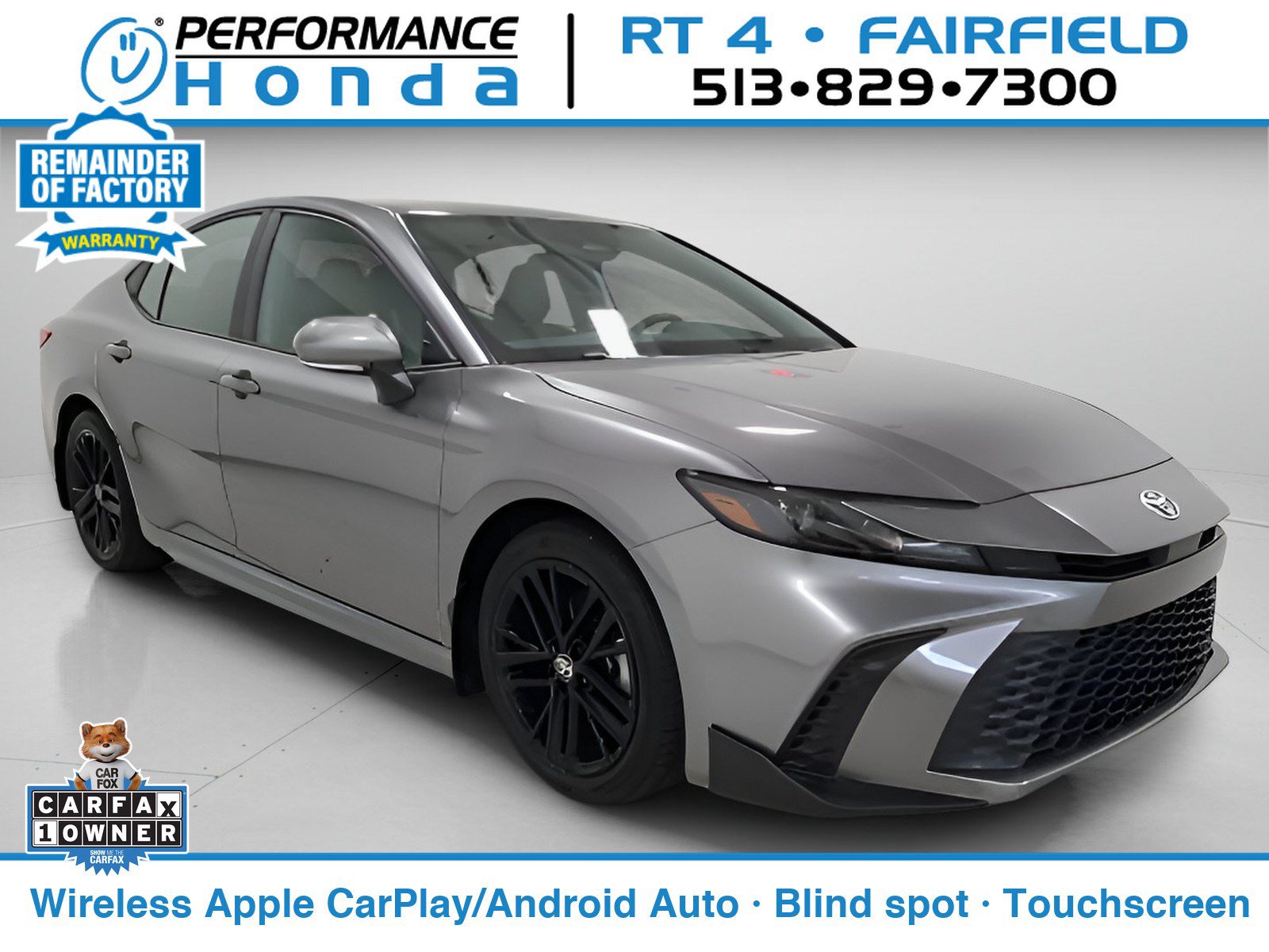 Used 2025 Toyota Camry SE FWD image 1
