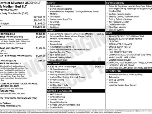 Used 2021 Chevrolet Silverado 3500 LT w/ All Star Edition image 1