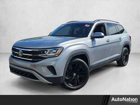 Used 2022 Volkswagen Atlas SE w/ Panoramic Sunroof Package image 1
