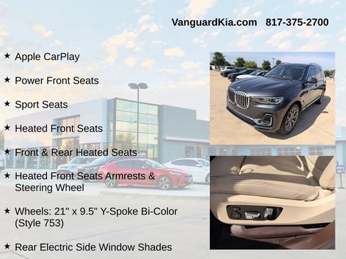 Used 2019 BMW X7 xDrive40i w/ Premium Package AWD/4WD image 18