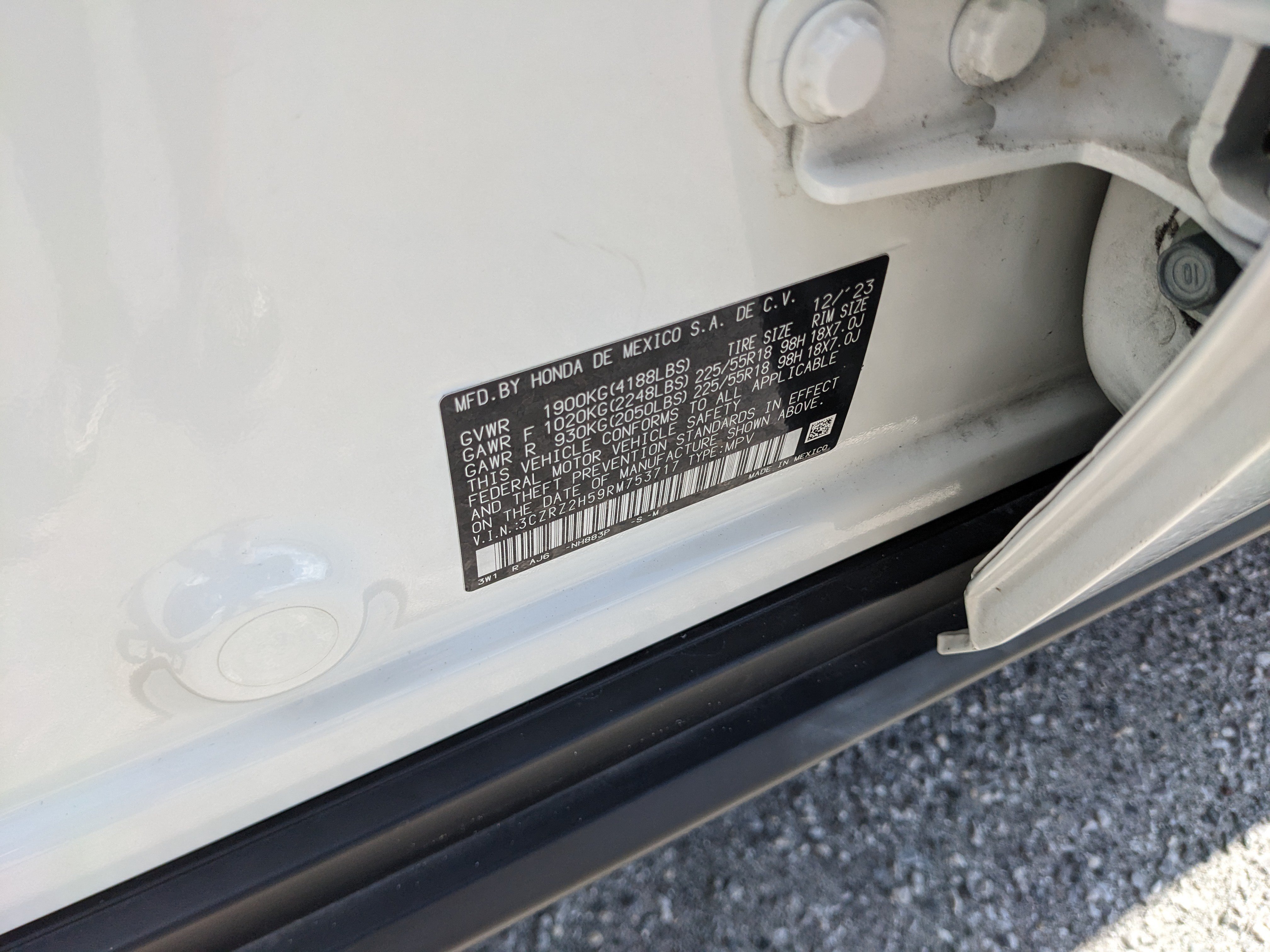 Used 2024 Honda HR-V Sport image 35