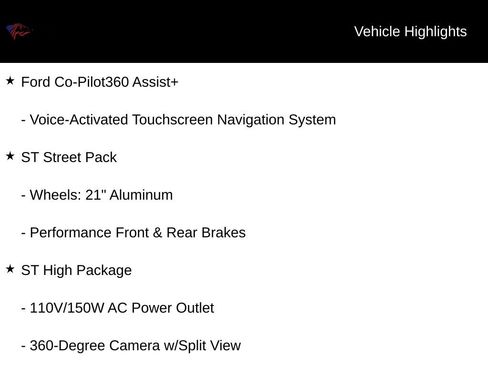 Used 2022 Ford Explorer ST w/ ST Street Pack AWD/4WD image 8