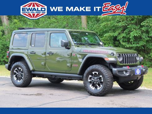 Certified 2024 Jeep Wrangler Unlimited Rubicon w/ Technology Group AWD/4WD image 1