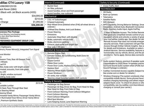 Used 2024 Cadillac CT4 Luxury RWD image 3