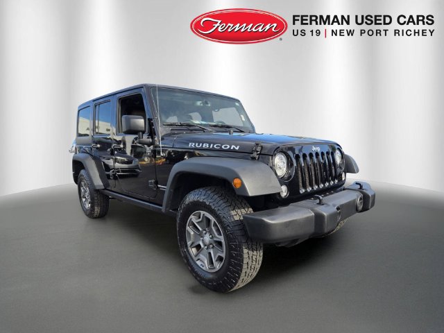 Certified 2018 Jeep Wrangler Unlimited Rubicon w/ Connectivity Group AWD/4WD image 1