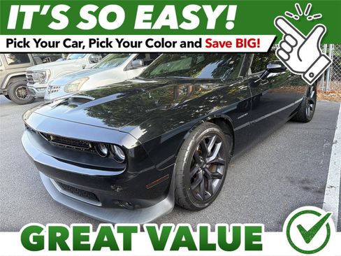 Used 2021 Dodge Challenger R/T w/ Blacktop Package RWD image 1