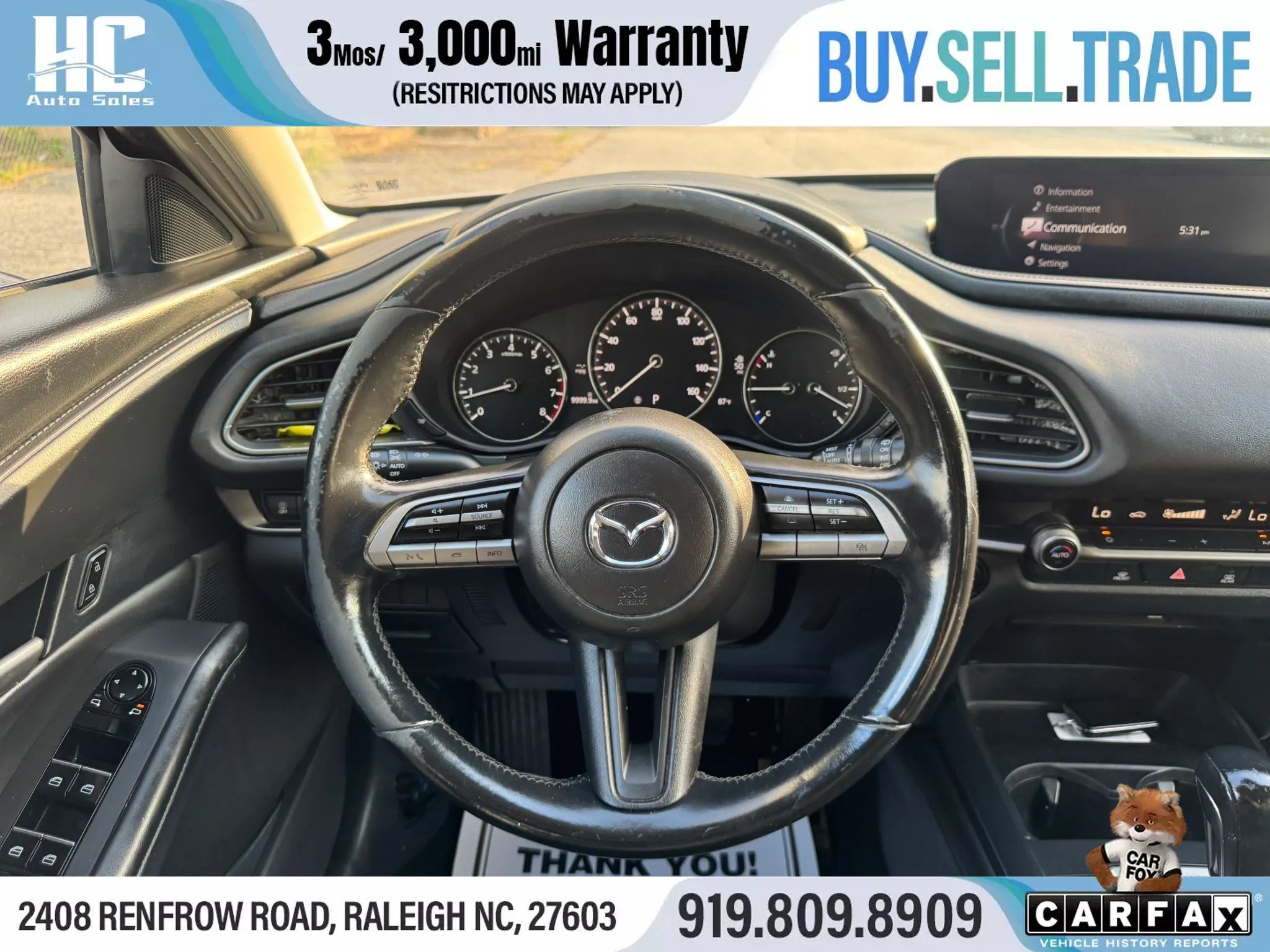 Used 2021 MAZDA CX-30 AWD 2.5 S w/ Select Package image 24