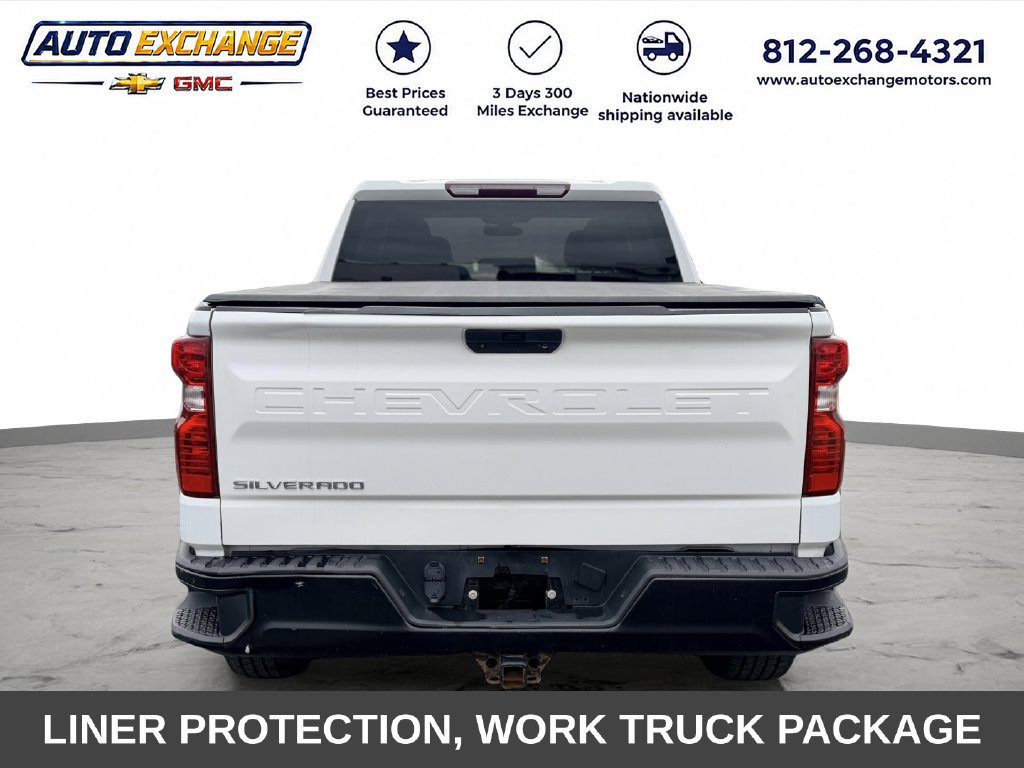 Used 2021 Chevrolet Silverado 1500 W/T w/ WT Value Package AWD/4WD image 4