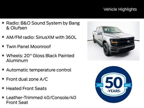 Certified 2024 Ford F150 XLT w/ Equipment Group 303A High AWD/4WD image 11