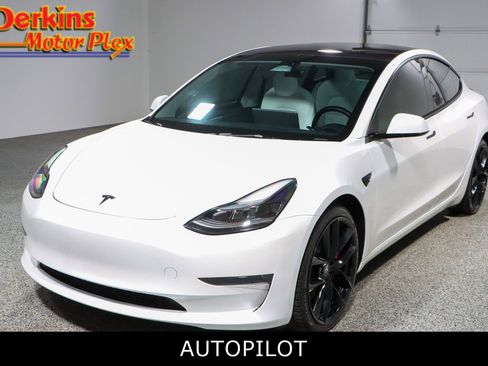 Used 2023 Tesla Model 3 Performance AWD/4WD image 1