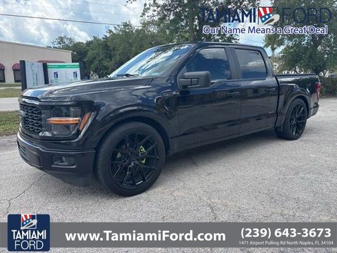 Used 2024 Ford F150 STX w/ STX Black Appearance Package RWD image 1