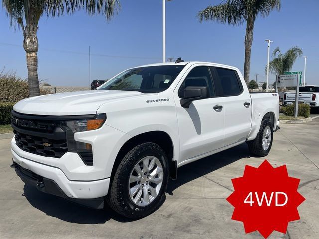 Used 2022 Chevrolet Silverado 1500 Custom AWD/4WD image 1