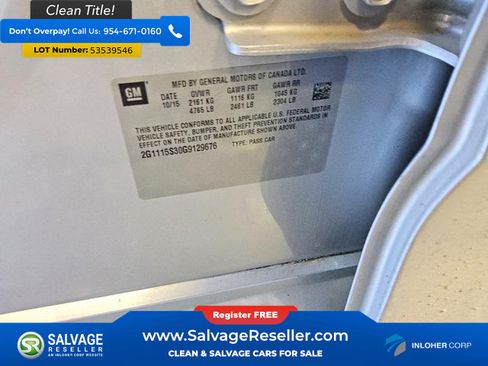 Used 2016 Chevrolet Impala LT FWD image 16