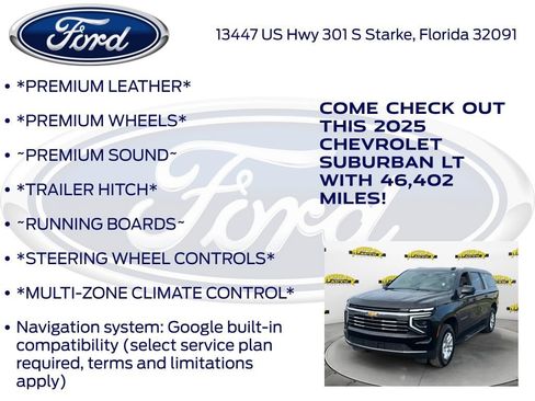 Used 2025 Chevrolet Suburban LT RWD image 17