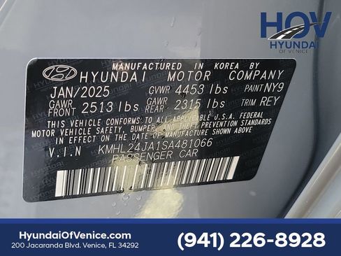 Certified 2025 Hyundai Sonata SE image 35