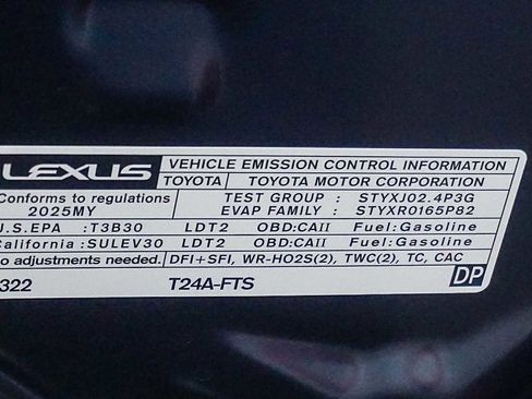Certified 2025 Lexus RX 350 FWD image 33