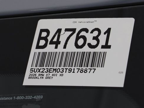 New 2026 BMW X7 xDrive40i w/ M Sport Package image 26