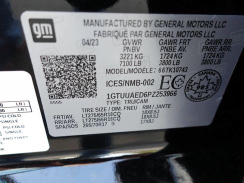 Used 2023 GMC Sierra 1500 Pro w/ Pro Value Package image 18