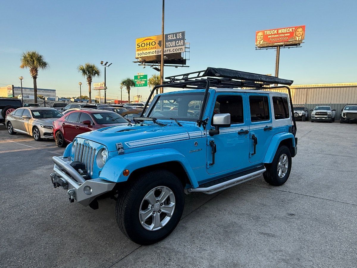 Used 2017 Jeep Wrangler Unlimited Sahara w/ Quick Order Package 24E Chief AWD/4WD image 8