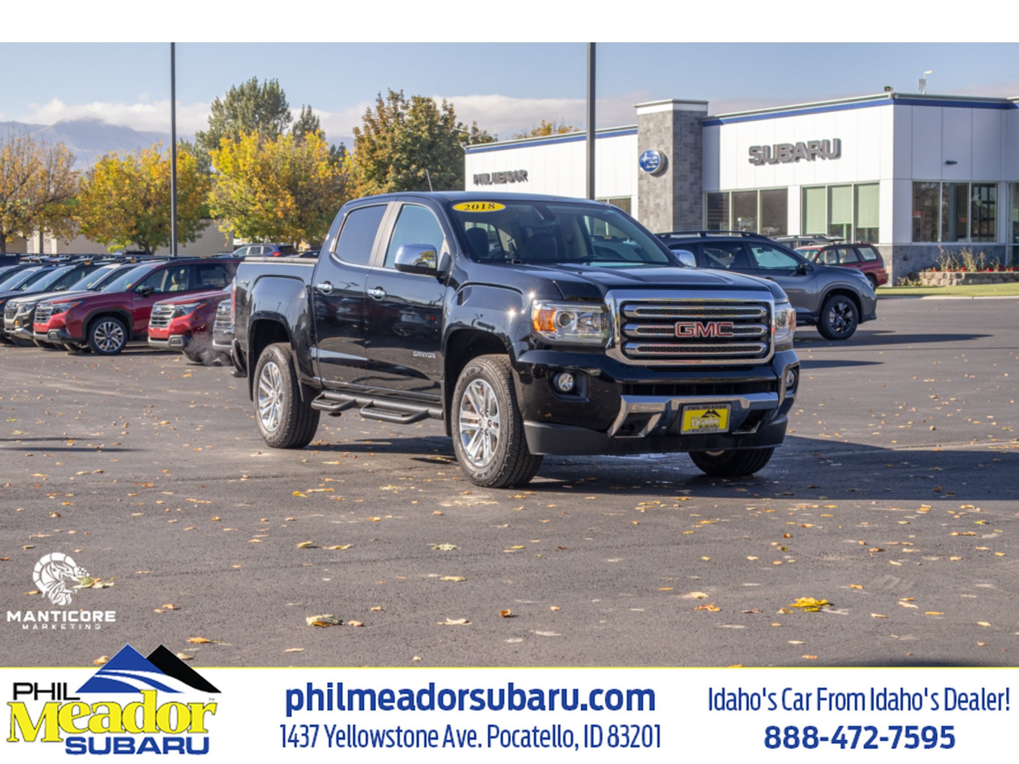 Used 2018 GMC Canyon SLT w/ Trailering Package AWD/4WD image 1
