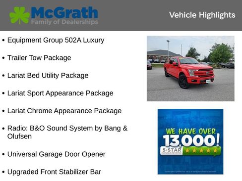 Used 2020 Ford F150 Lariat w/ Equipment Group 502A Luxury AWD/4WD image 6