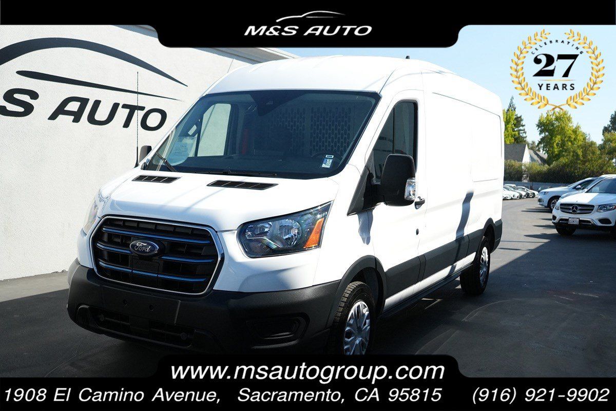 Used 2023 Ford E-Transit Medium Roof RWD image 1