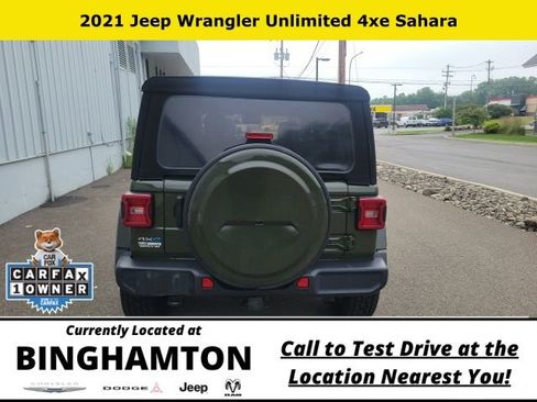 Used 2021 Jeep Wrangler Unlimited Sahara w/ Dual Top Group AWD/4WD image 6