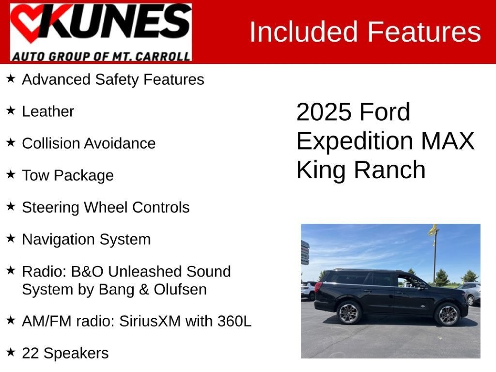 Used 2025 Ford Expedition Max King Ranch AWD/4WD image 3