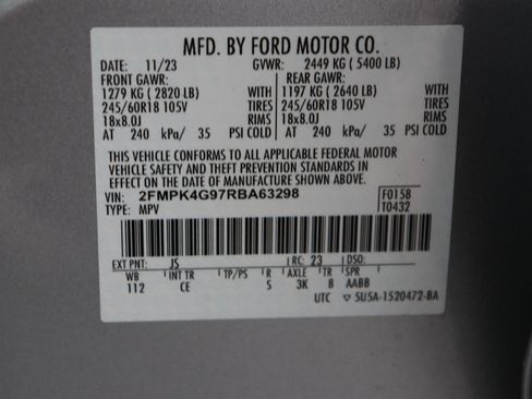 Used 2024 Ford Edge SE AWD/4WD image 40