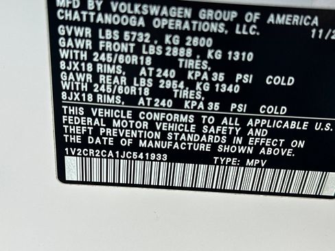 Used 2018 Volkswagen Atlas SE image 31