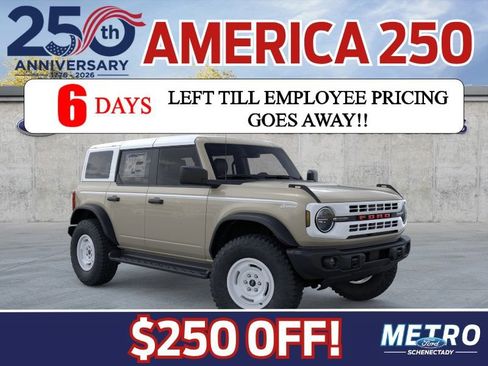 New 2026 Ford Bronco Heritage Edition AWD/4WD image 1