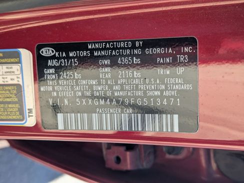 Used 2015 Kia Optima LX image 31