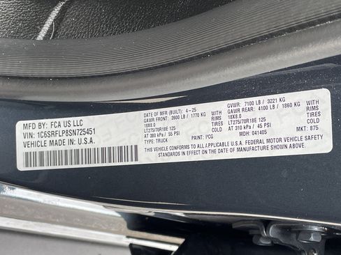 Used 2025 RAM 1500 Rebel w/ Rebel Level 2 Equipment Group AWD/4WD image 34