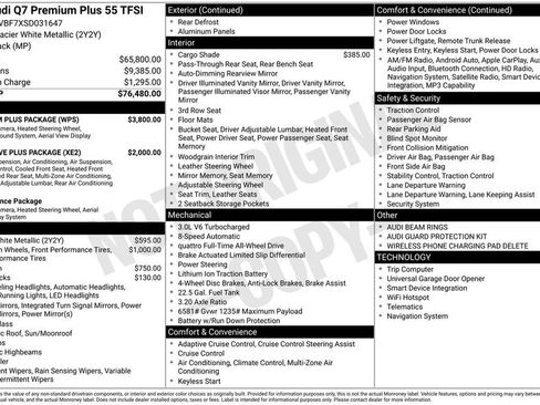 Used 2025 Audi Q7 3.0T Premium Plus w/ Premium Plus Package image 29