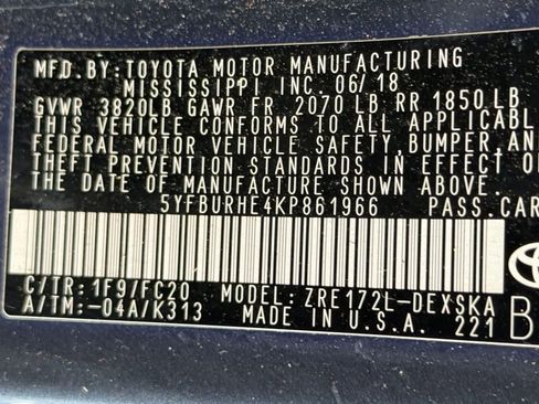 Used 2019 Toyota Corolla SE image 23