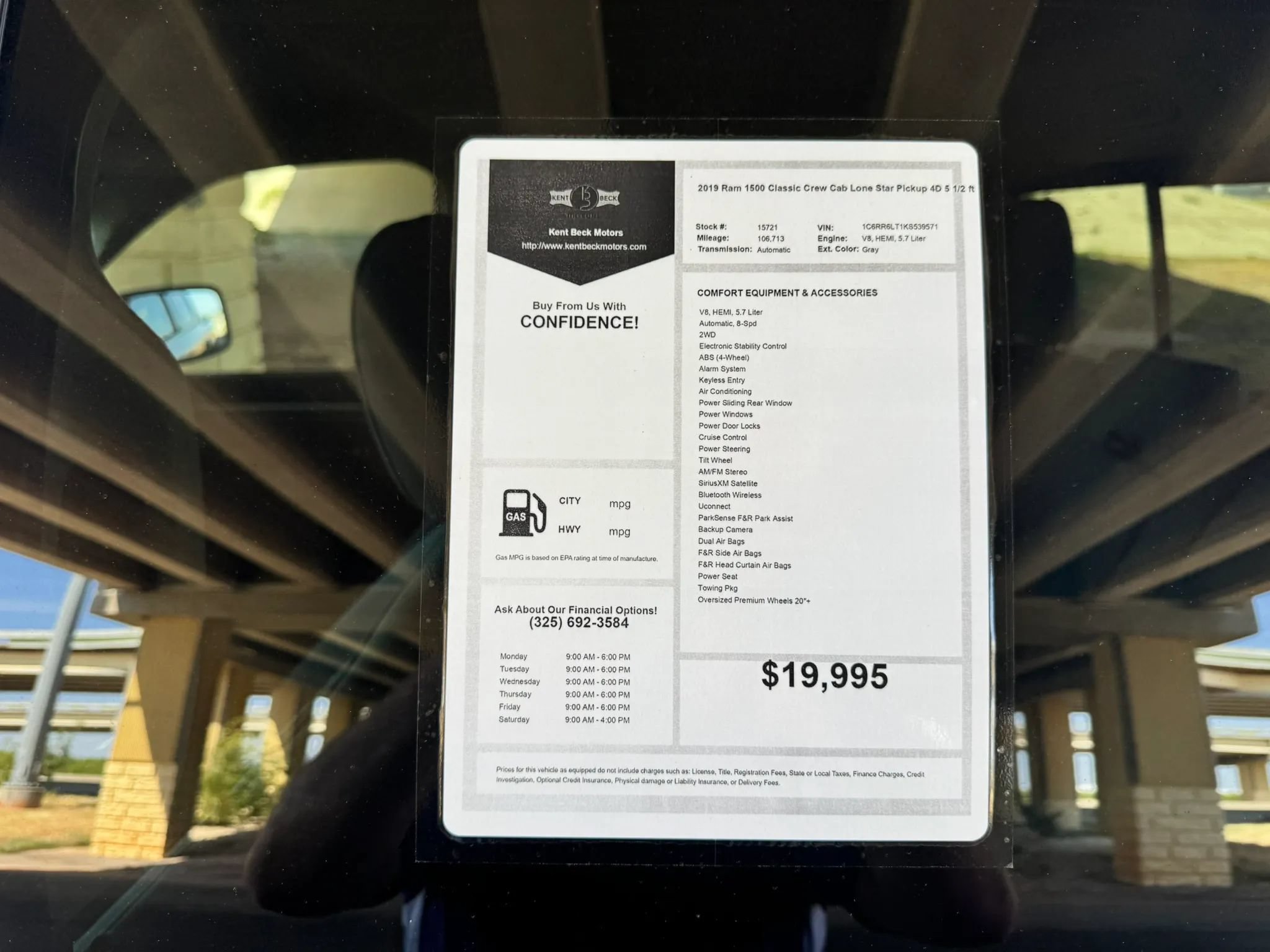 Used 2019 RAM 1500 Lone Star RWD image 33